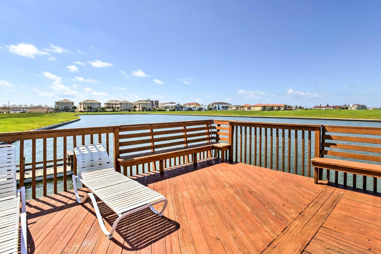 Waterfront Corpus Christi Townhome With Pool And Dock! エクステリア 写真